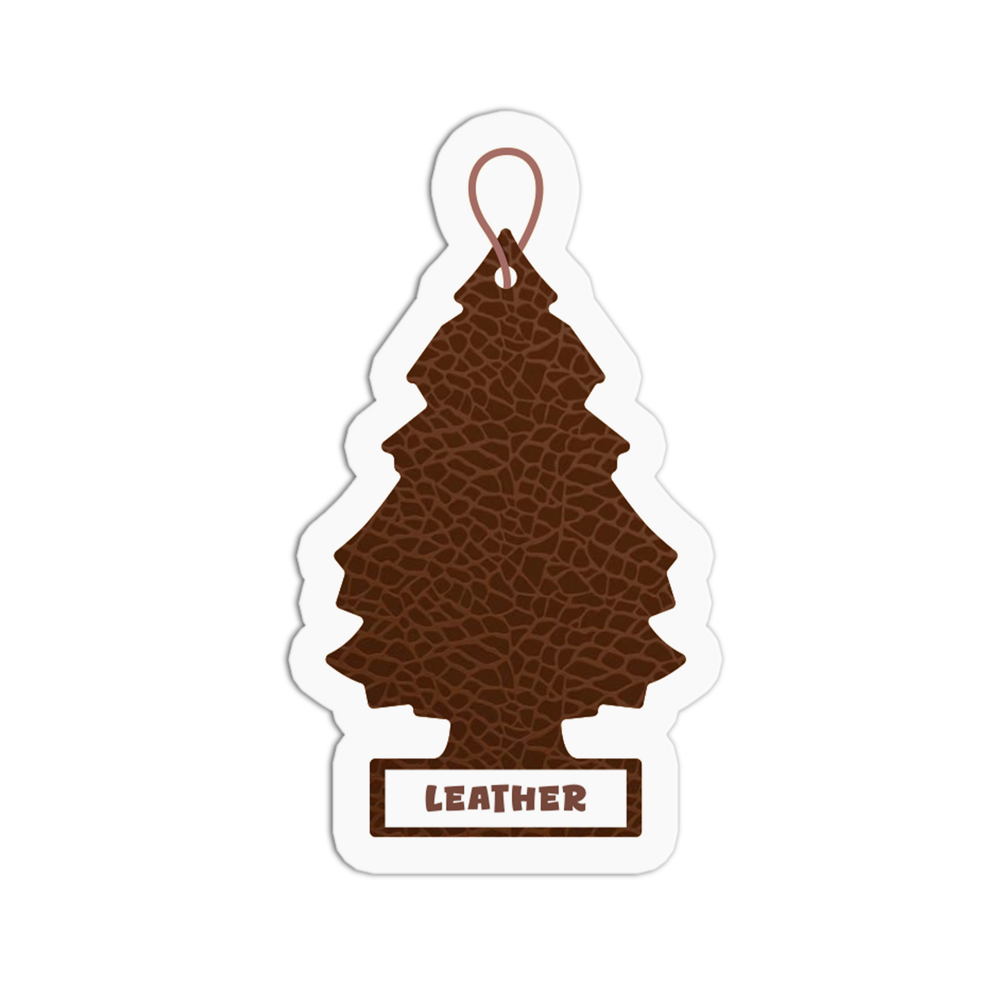 Little Trees Leather Sticker - The Stkr Store