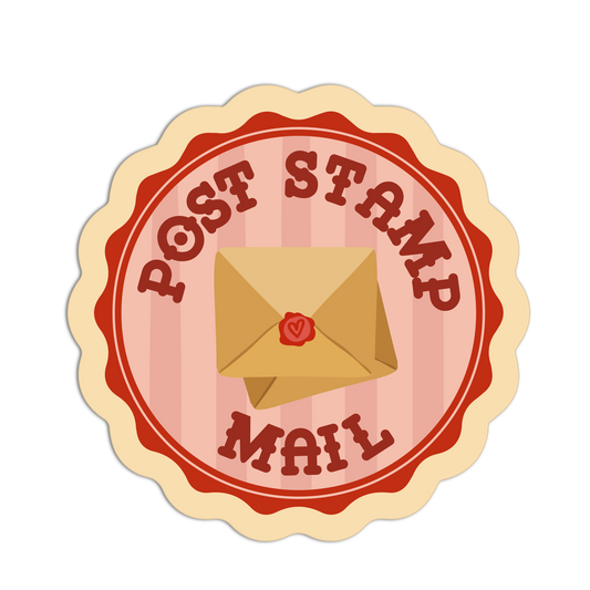 Post Stamp Mail Sticker