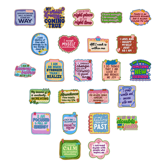 Manifesting and Affirmation Sticker Pack