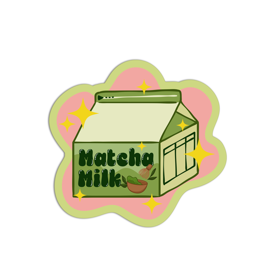 Matcha Milk Matcha Stickers