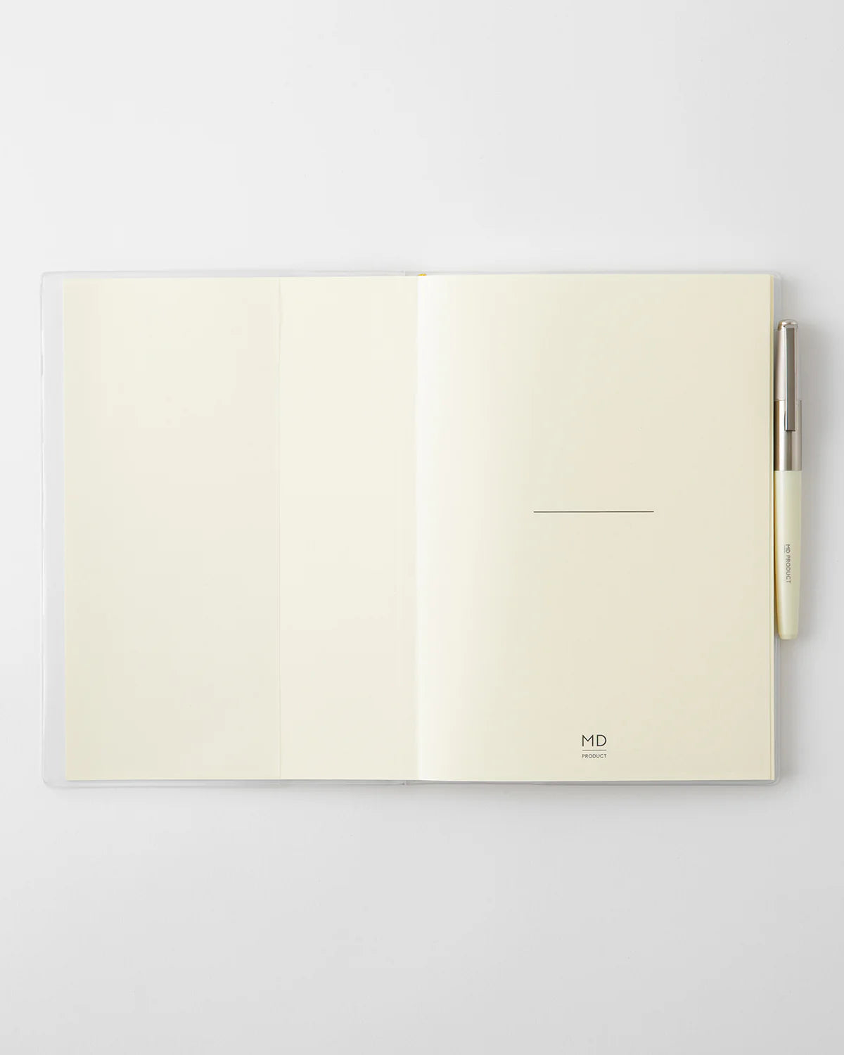 Midori MD Paper A5 Notebook Clear Cover - The Stkr Store