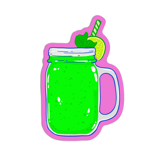Lime Smoothie - Mexican Drinks & Snacks Sticker