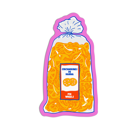 Wheat Pinwheels - Mexican Drinks & Snacks Sticker