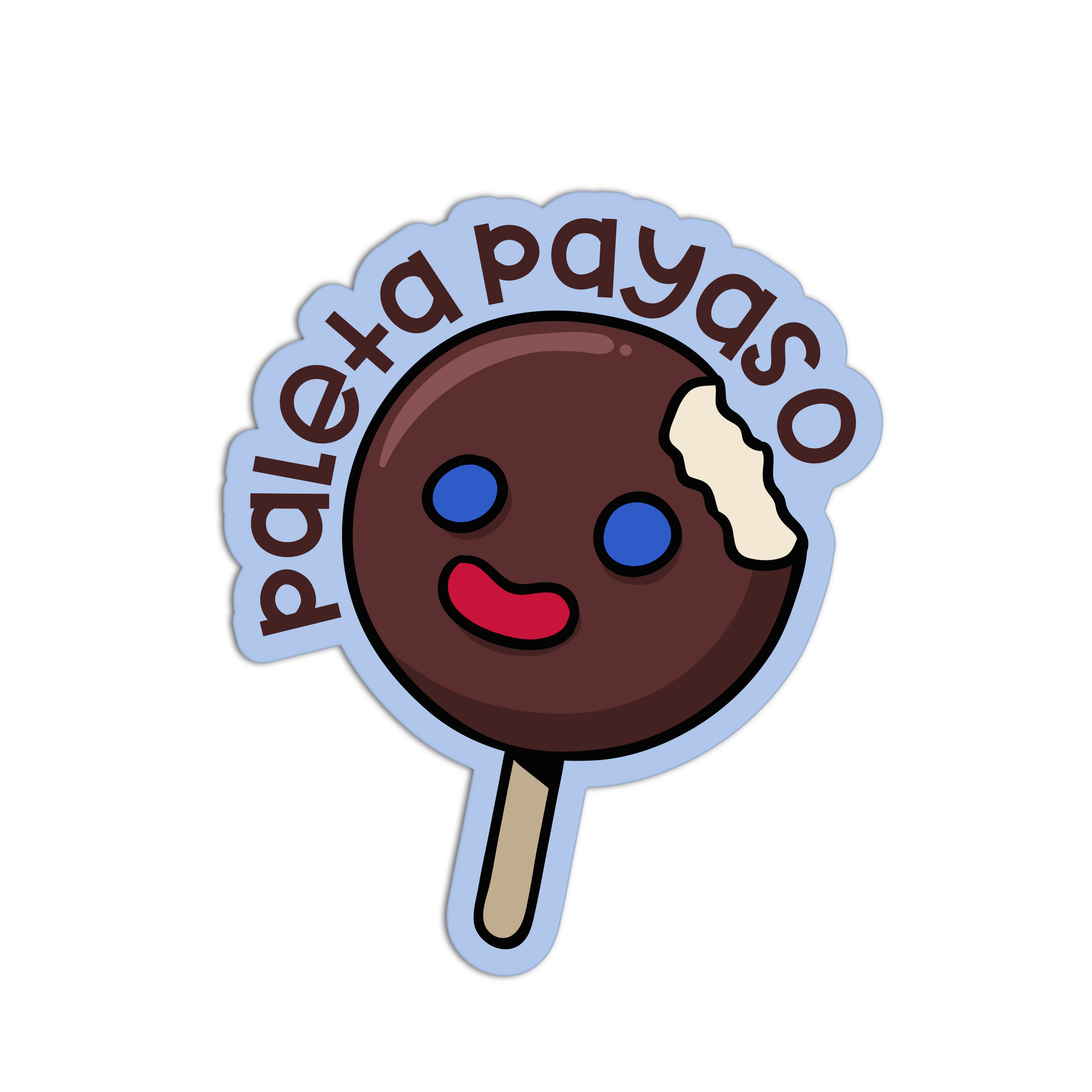 Paleta Payaso - Mexican Tray Sticker - The Stkr Store
