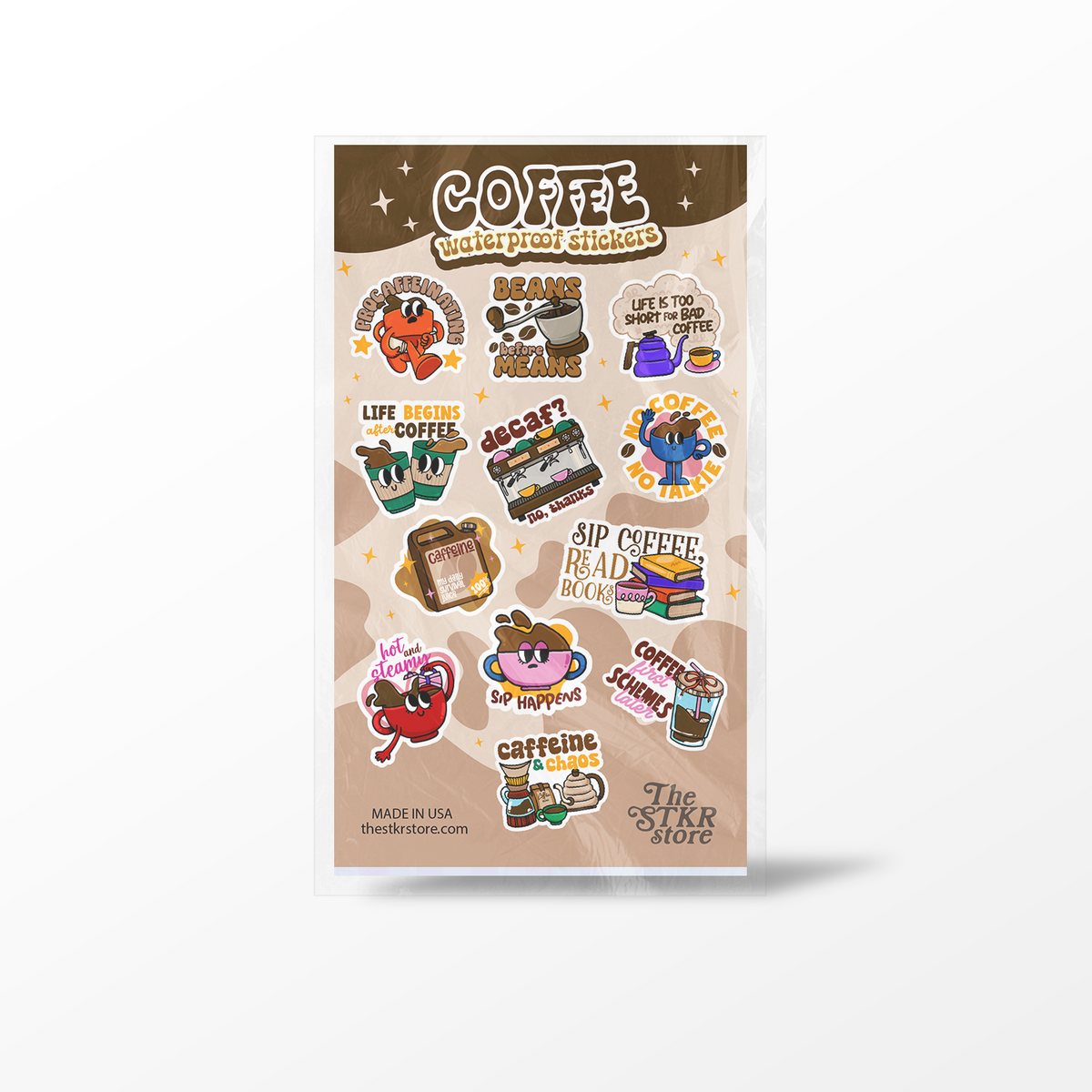 Coffee Sticker Sheet