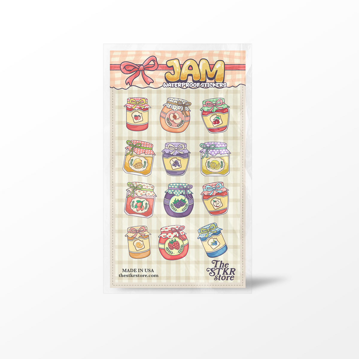 Jam Sticker Sheet