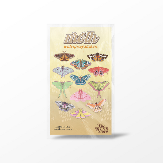 Moth Sticker Sheet