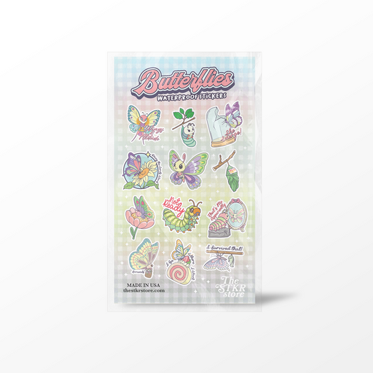 Butterflies Sticker Sheet