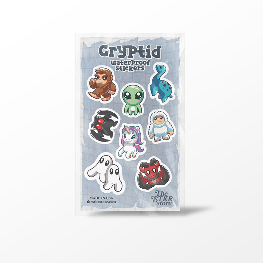 Cryptid Sticker Sheet