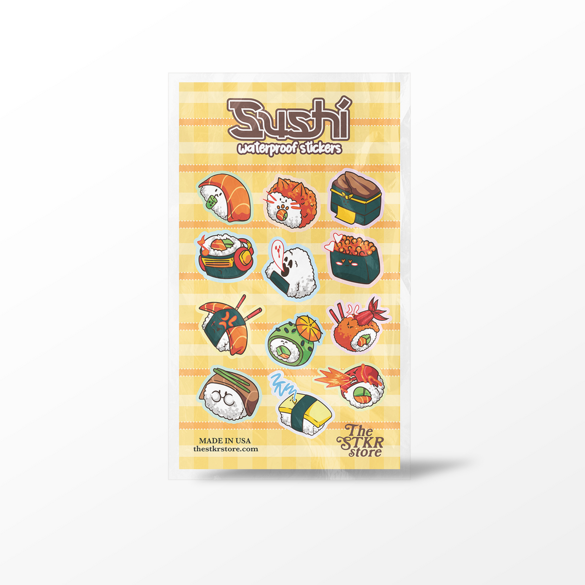 Sushi Sticker Sheet