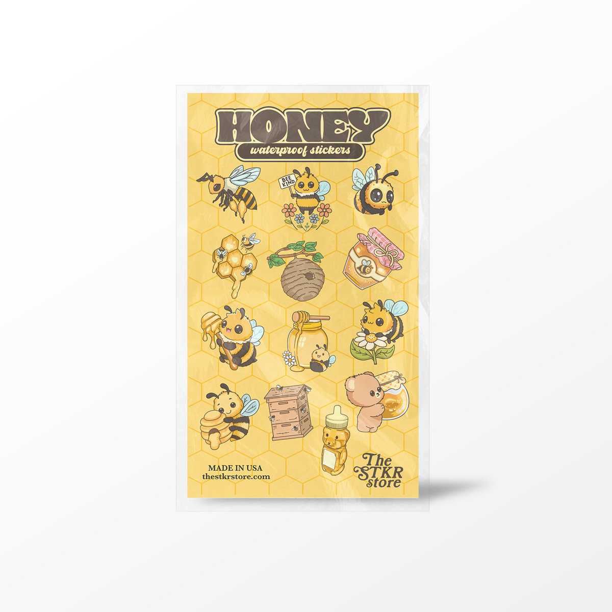 Honey Sticker Sheet