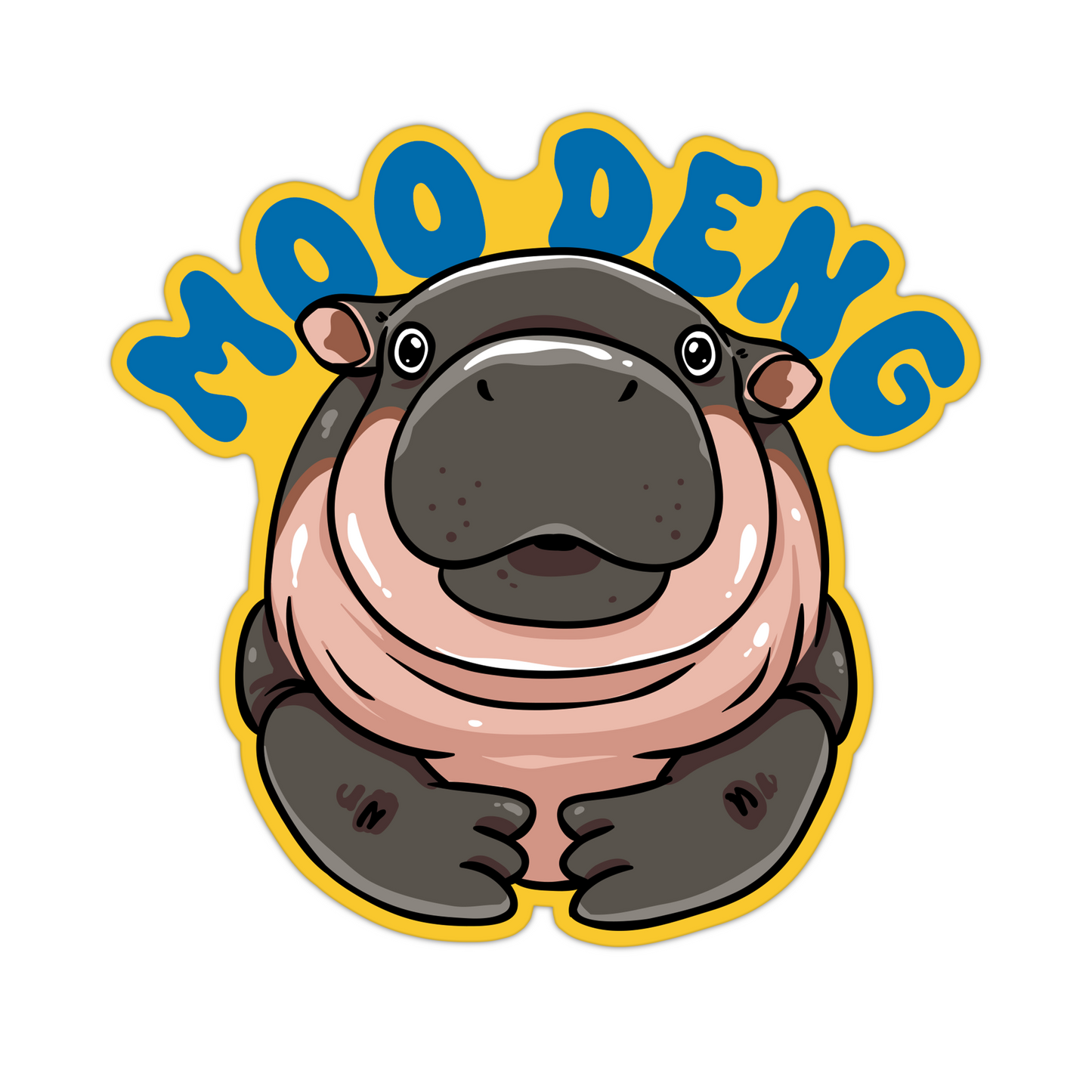 Moo Deng Sticker