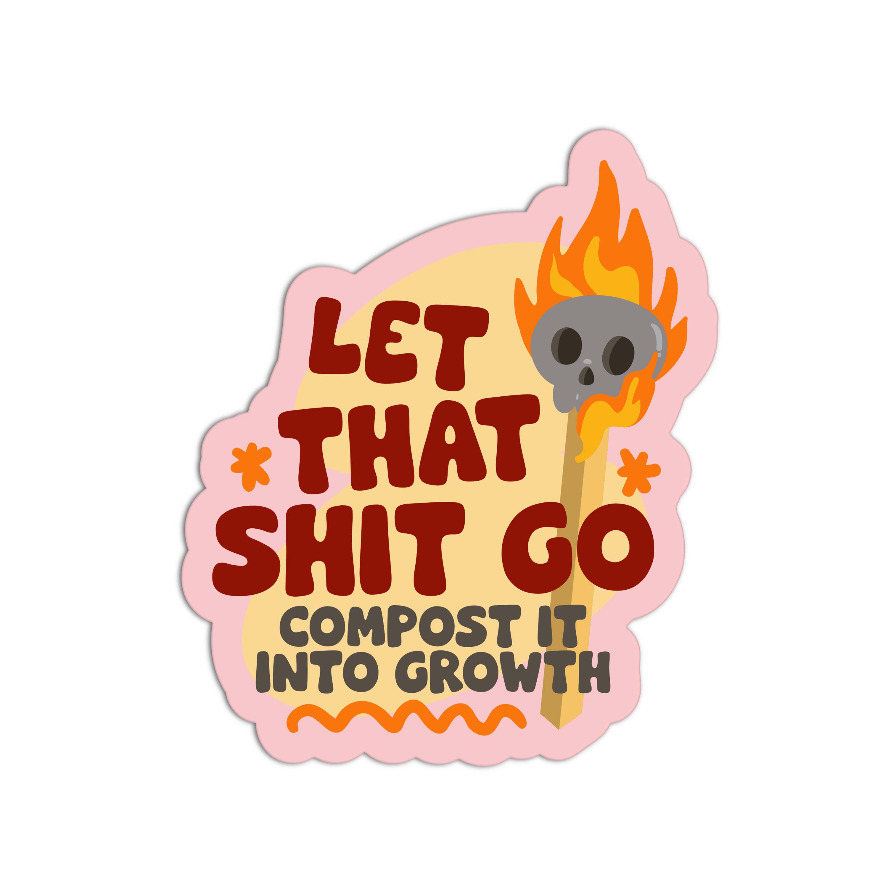 Shit Composter Let That Shit Go (Compost It Into Growth) - Matchstick Collection – The ...