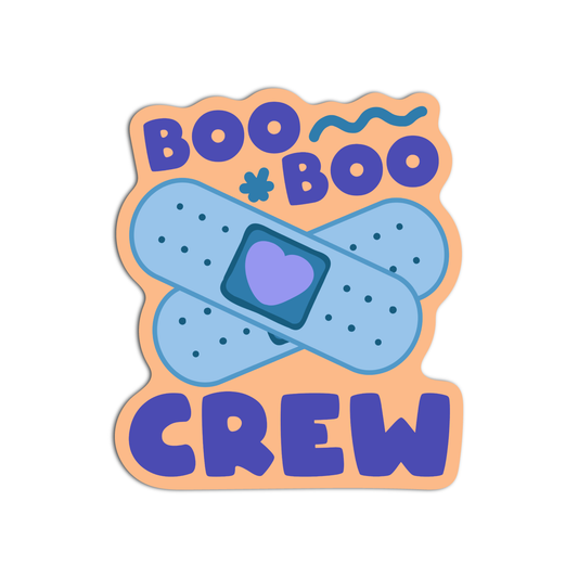 Boo Boo Crew Stickers