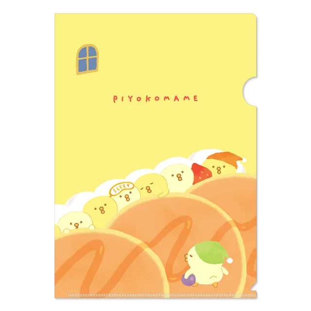 Mind Wave A4 Clear File Piyokomame