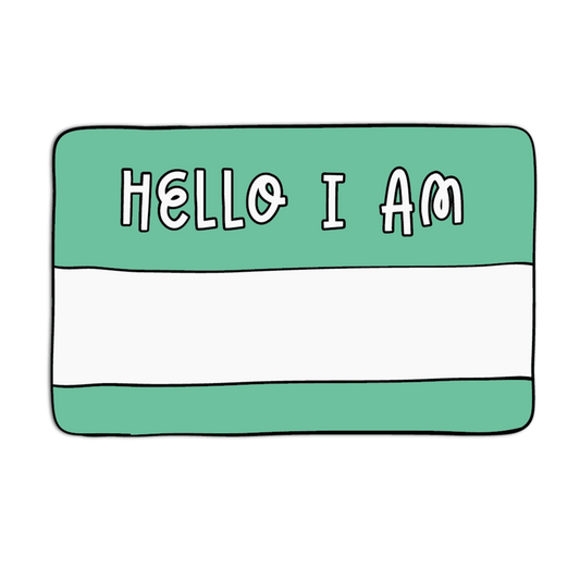 Hello I Am  Name Tags Stickers