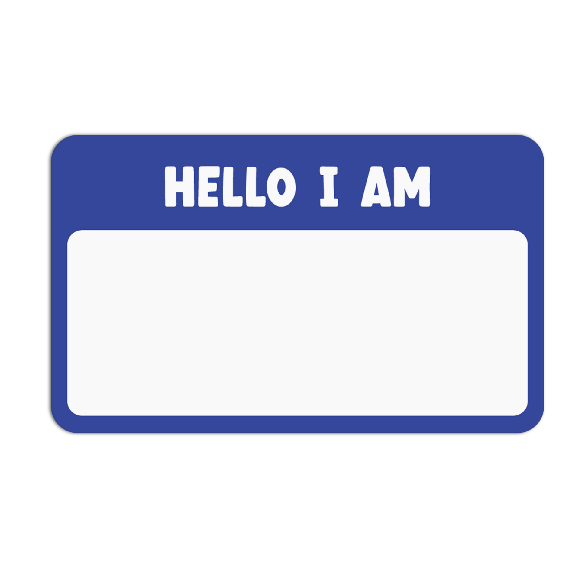 Hello I Am Name Tags Stickers