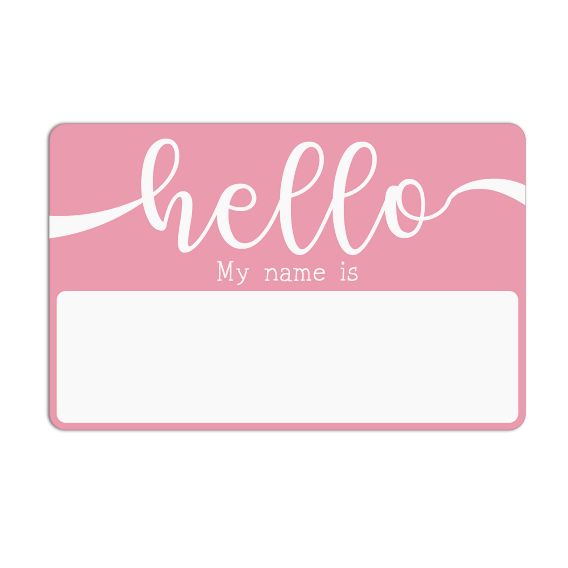 Hello My Name Is Name Tags Stickers