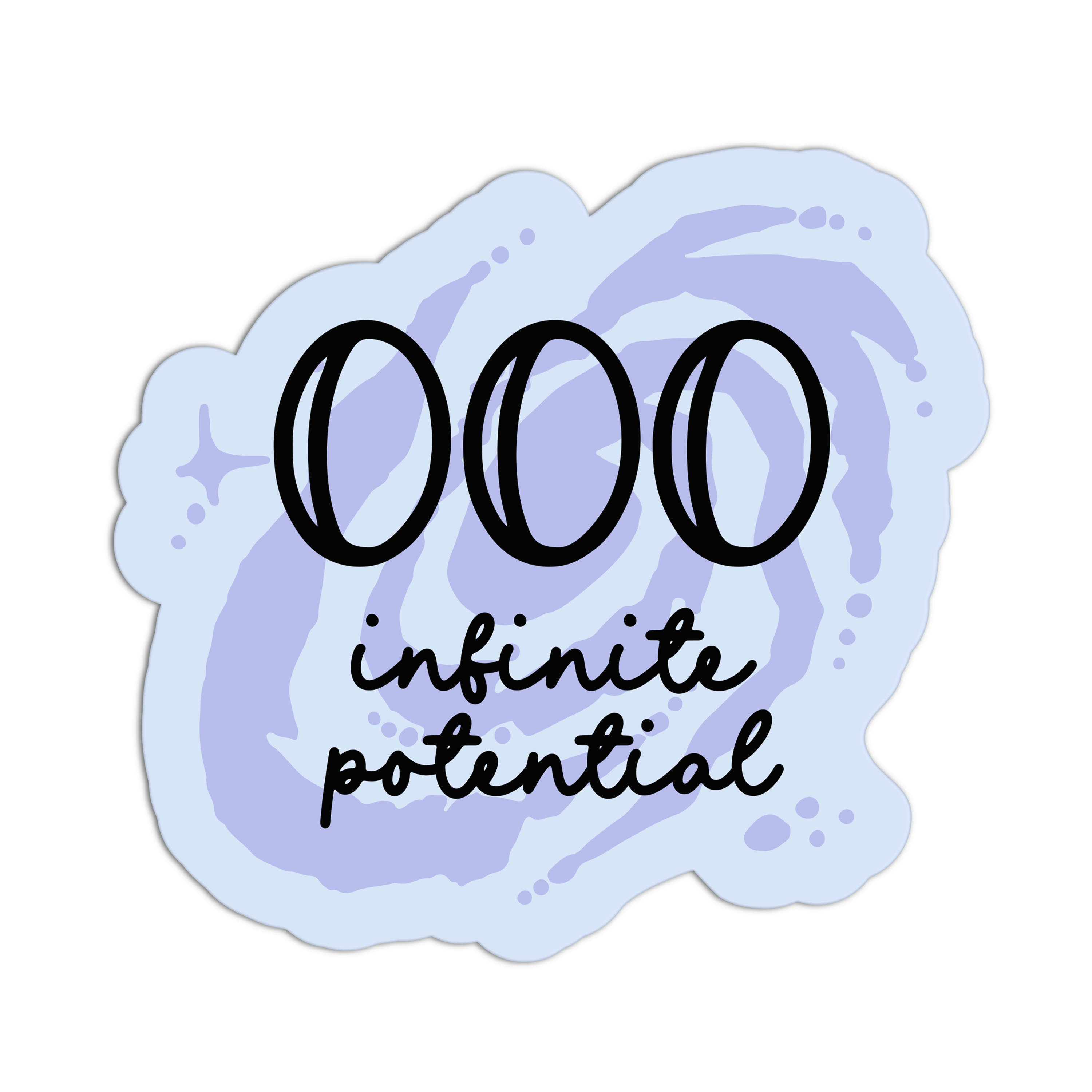 Infinite Potential Cosmic Angel Number Sticker – The Stkr Store