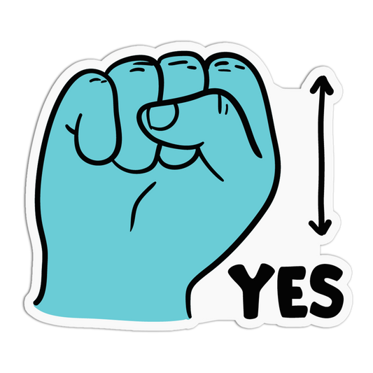 Yes Sign New ASL 2026 Sticker