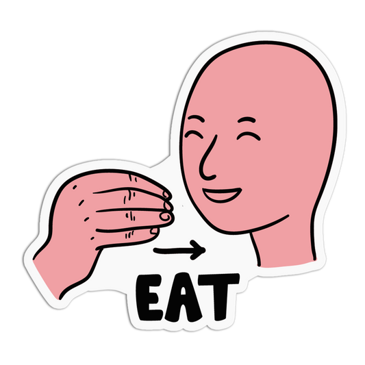 Eat Sign New ASL 2026 Sticker