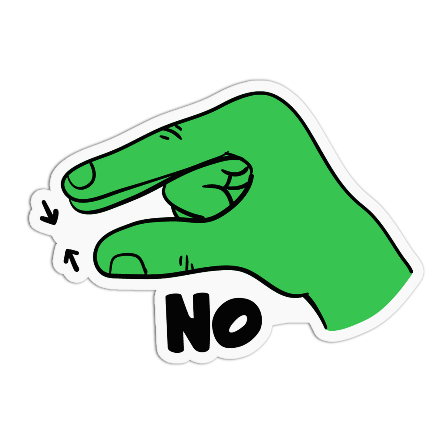 No Sign New ASL 2026 Sticker