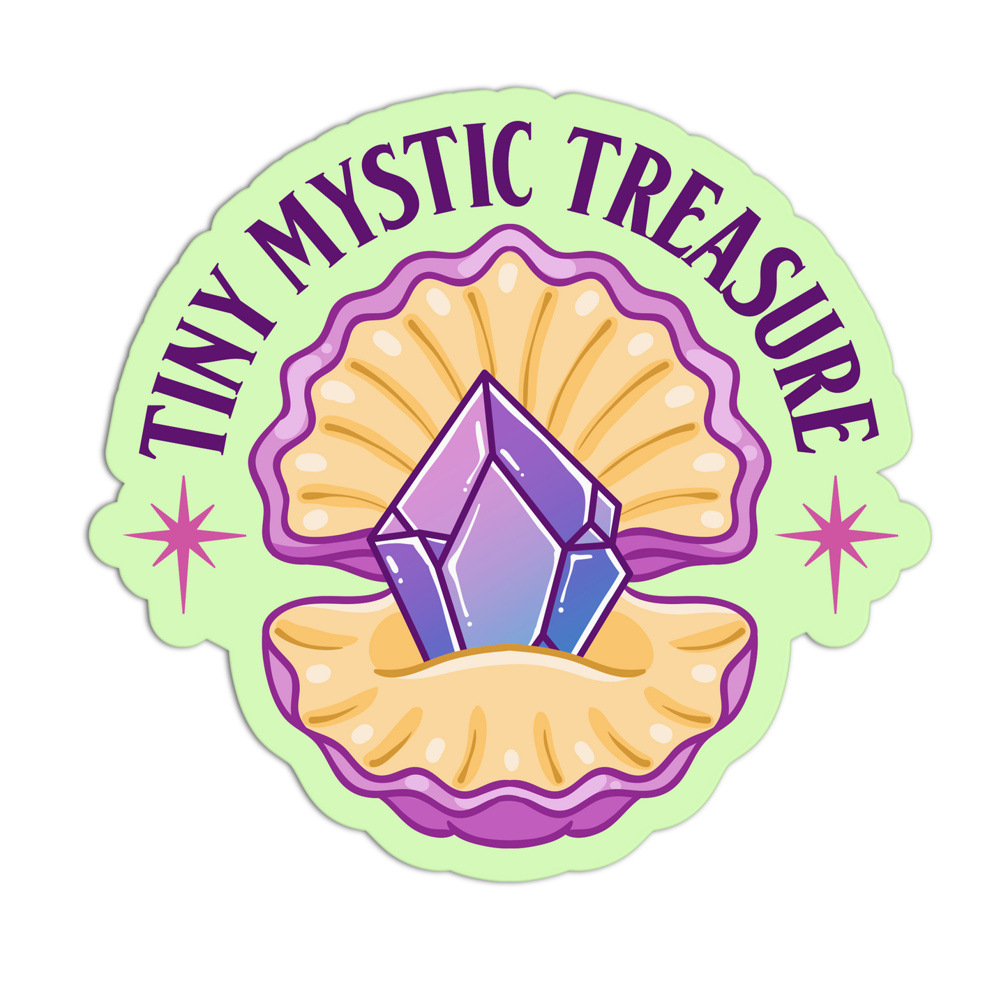 Crystal Textured Stickers