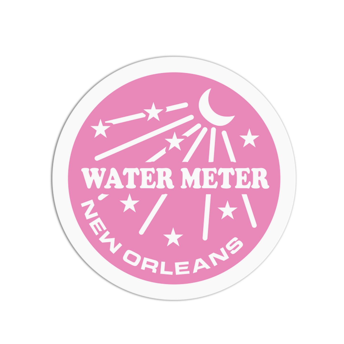 New Orleans Water Meter - New Orleans Stickers - The Stkr Store