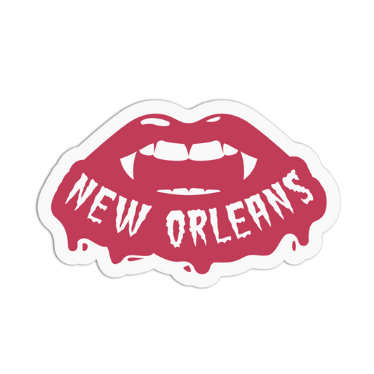 Vampire Fangs - New Orleans Stickers - The Stkr Store