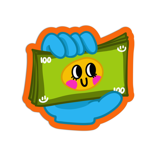 Happy Cash Sticker