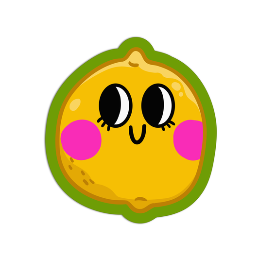 Happy Lemon Sticker