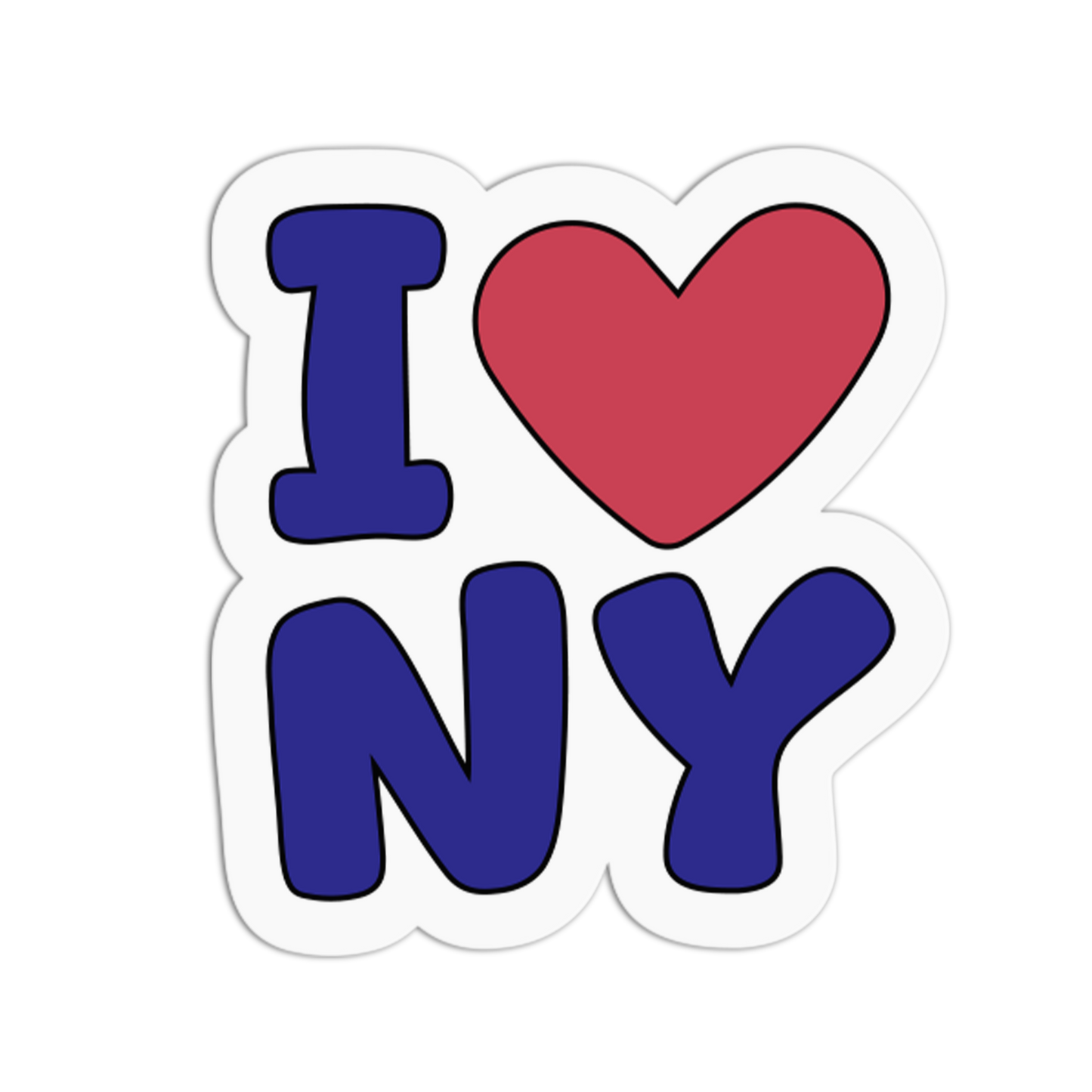 I Heart NY - New York Stickers - The Stkr Store