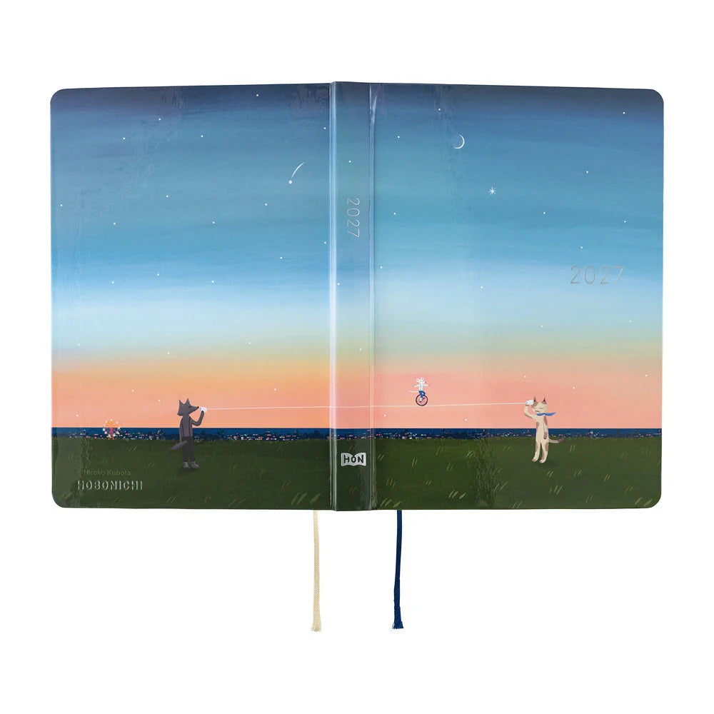 Hobonichi Techo 2027 HON Hiroko Kubota: String Telephone Until the Moon is Full / Coming Soon!