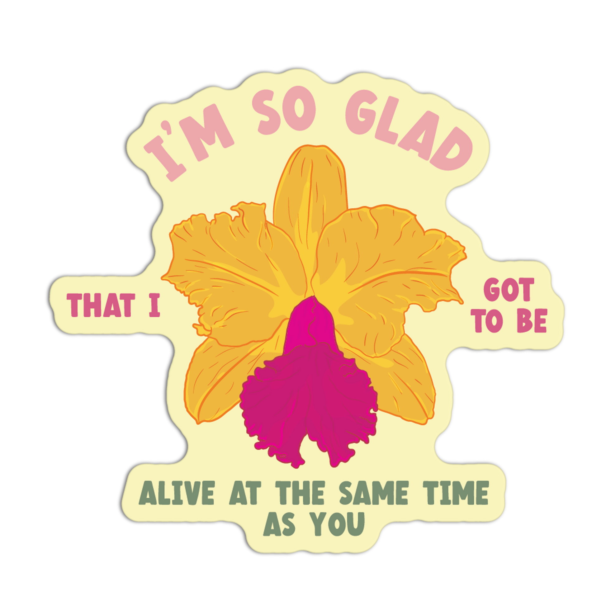 Orchid Stickers