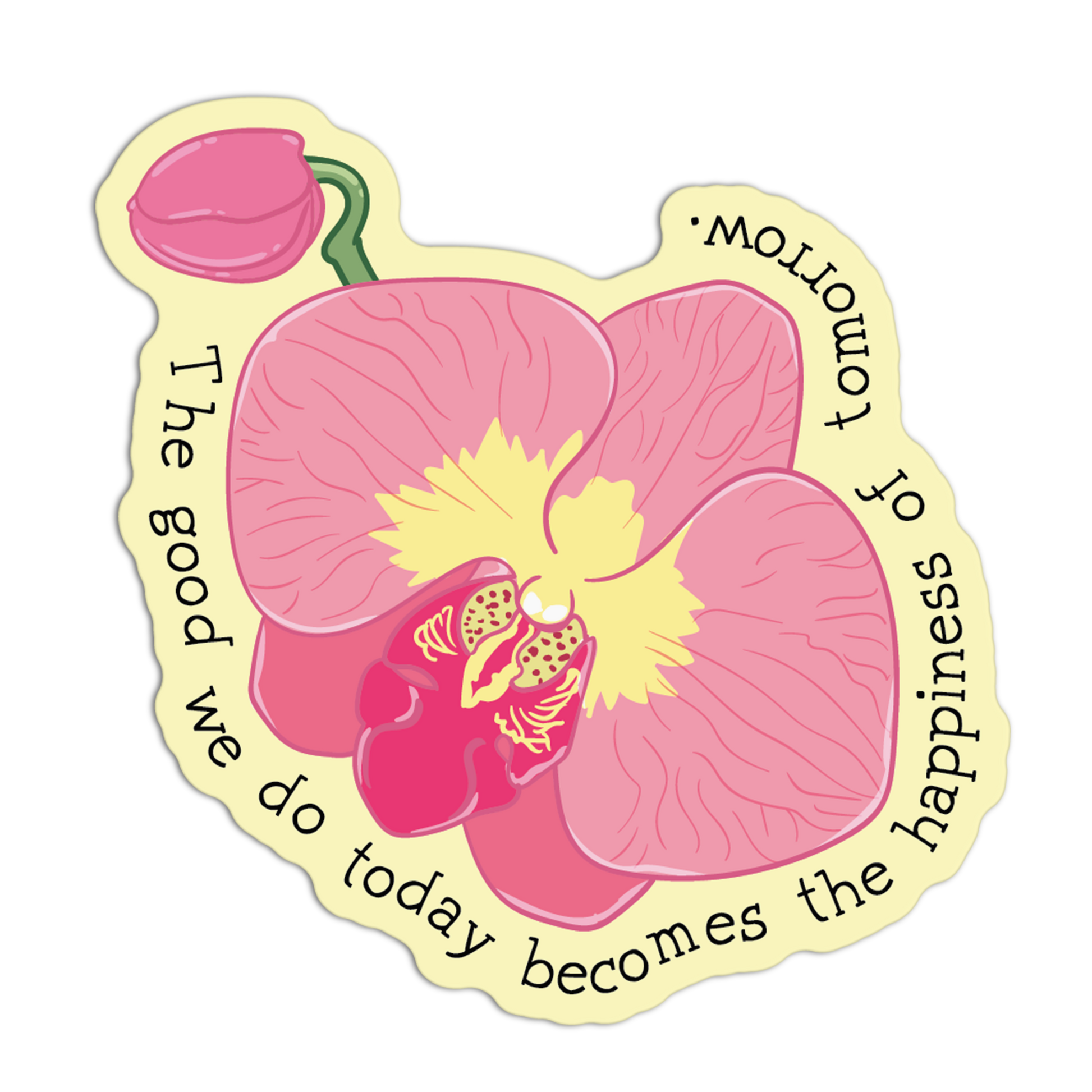 Orchid Stickers