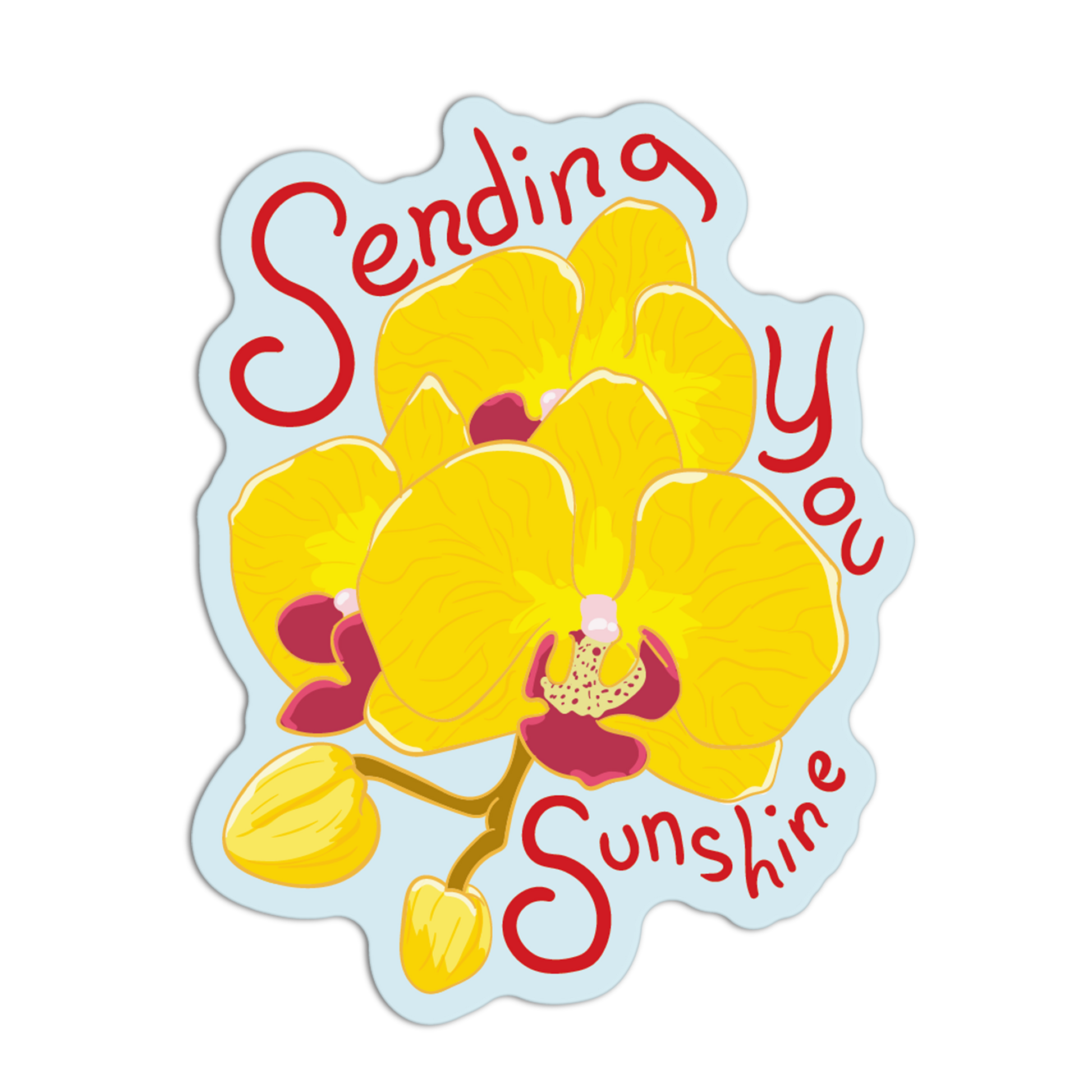 Orchid Stickers