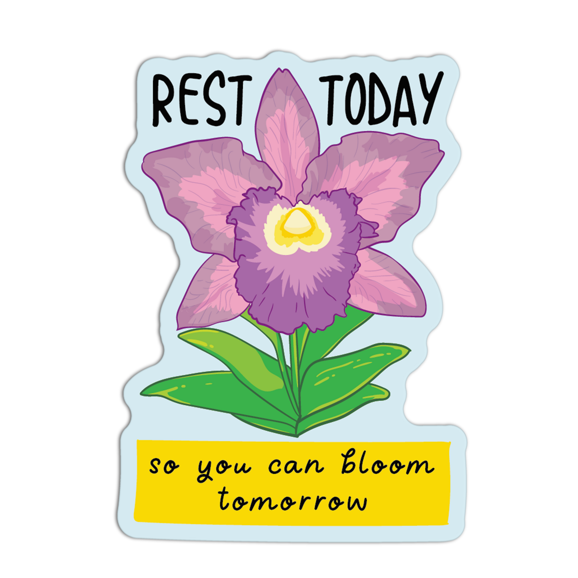 Orchid Stickers