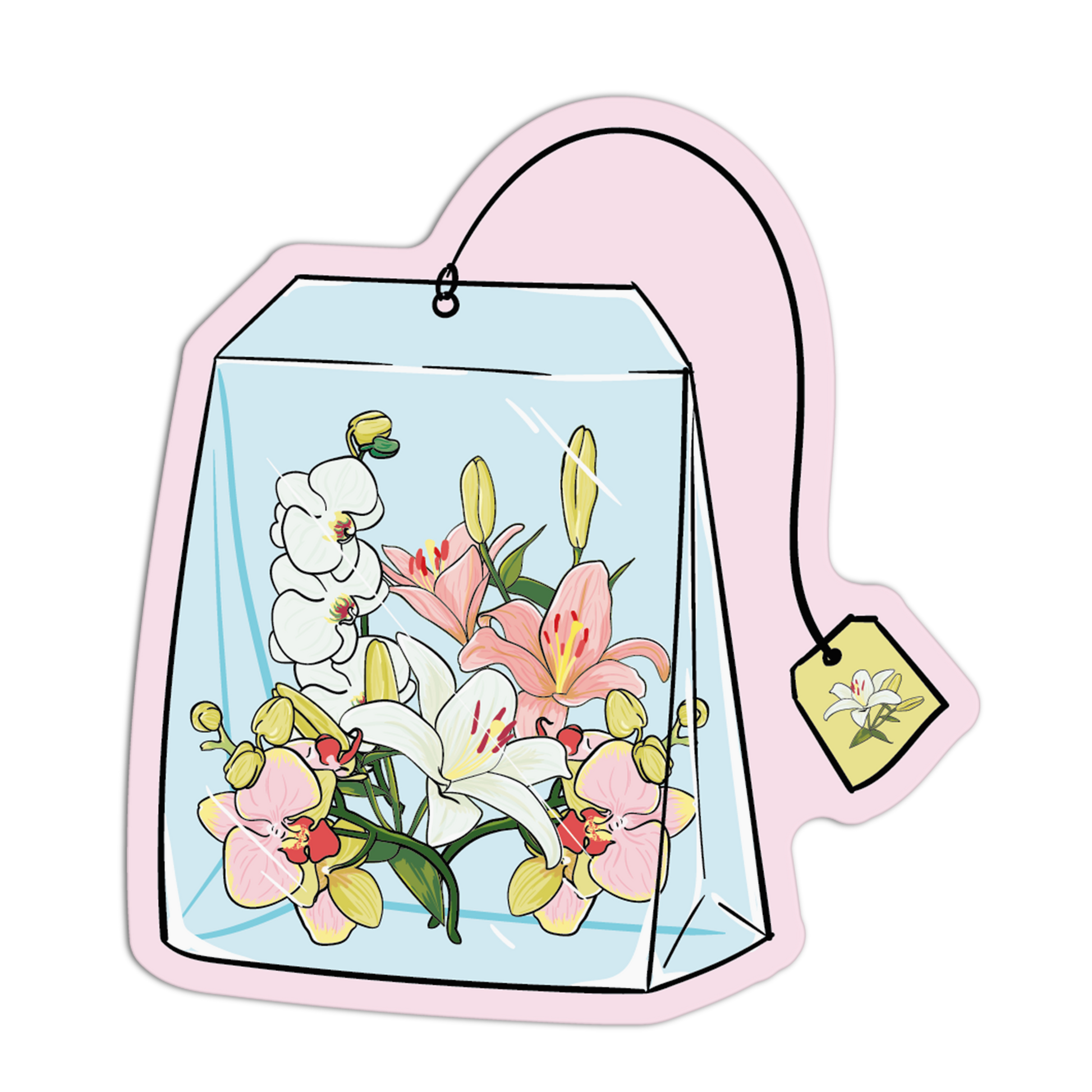 Orchid Stickers