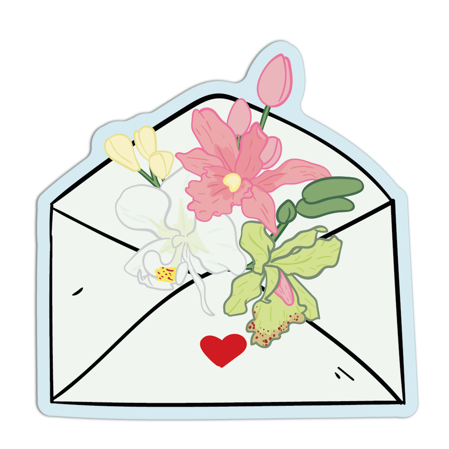 Orchid Stickers