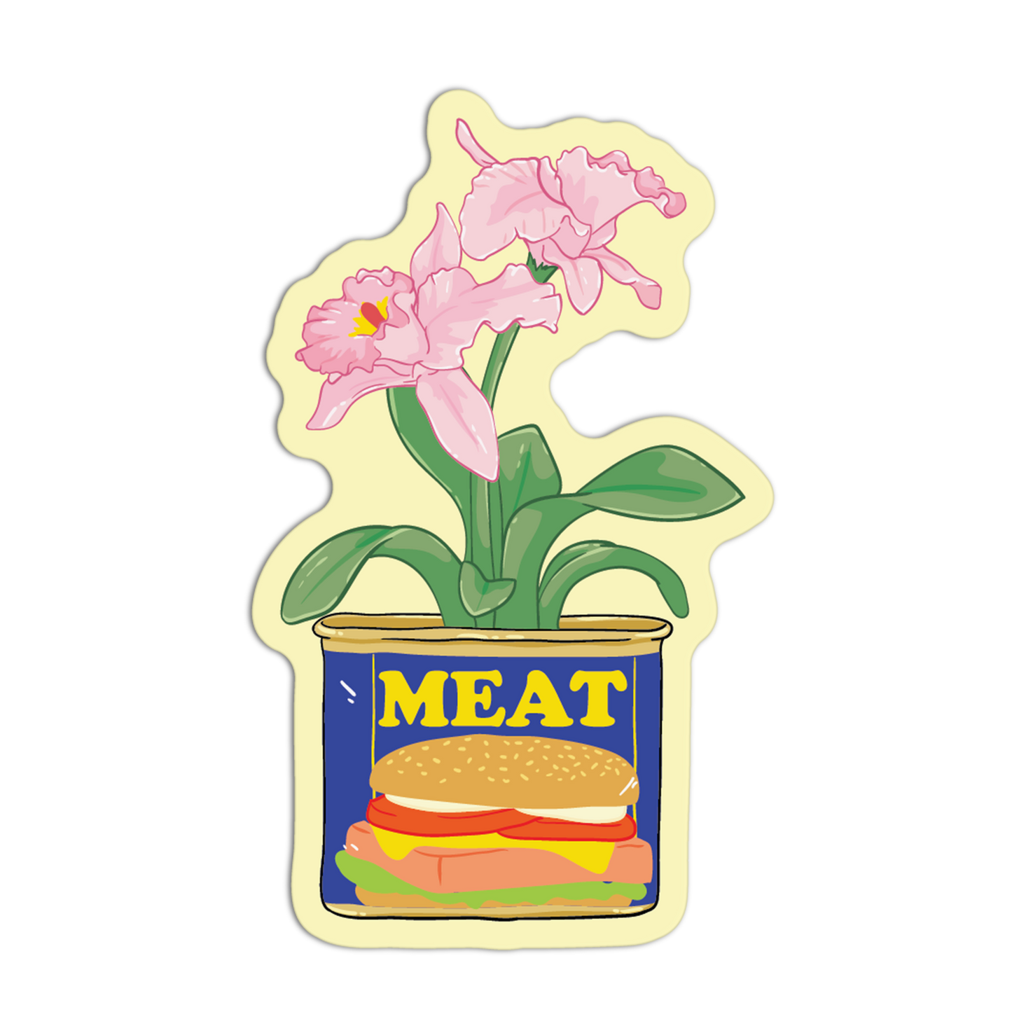 Orchid Stickers