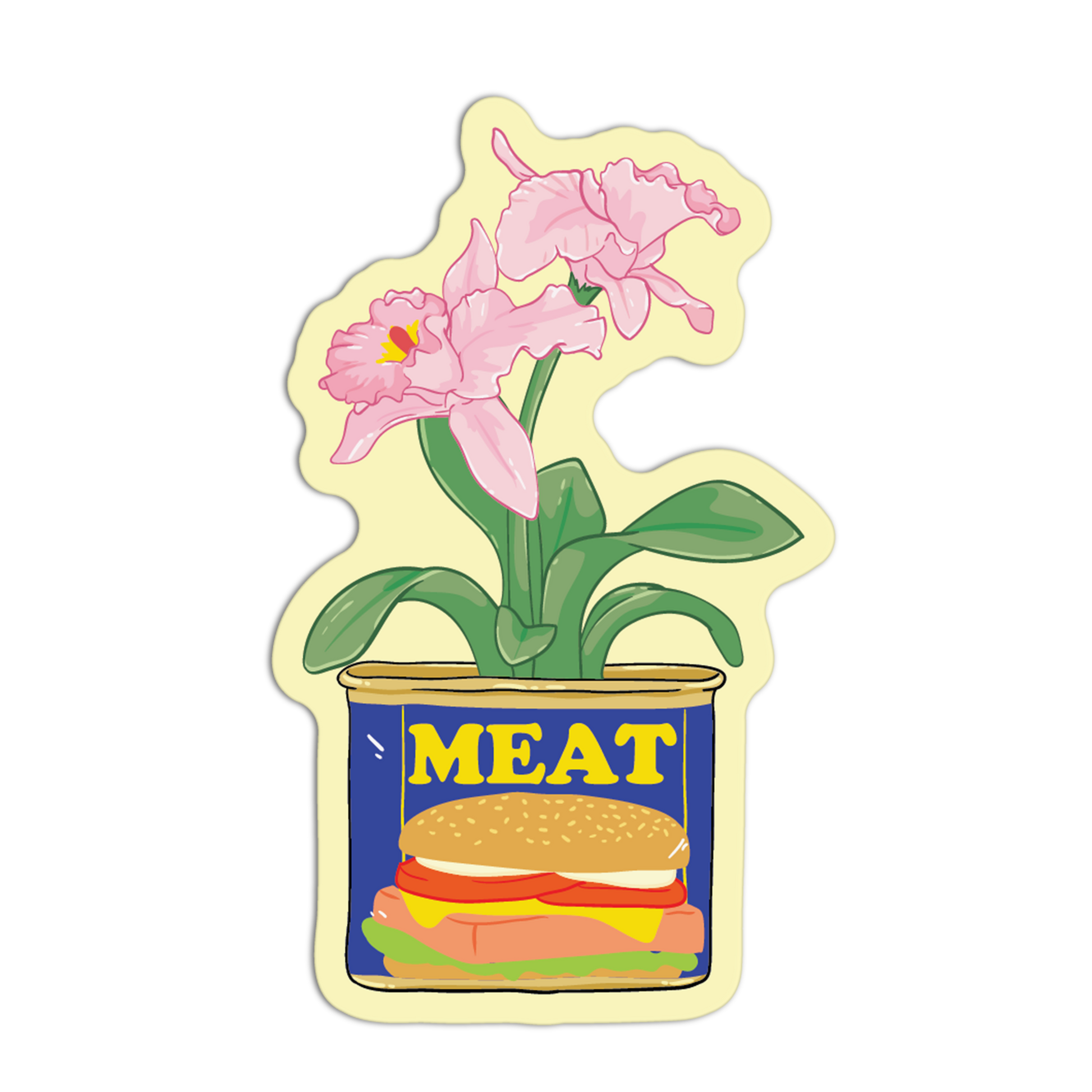 Orchid Stickers