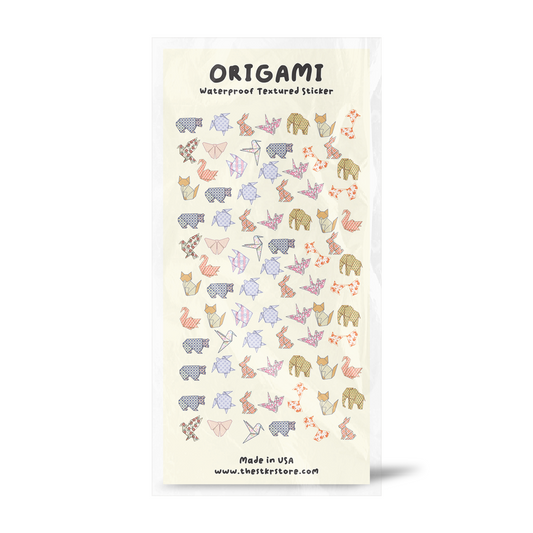 Origami Sticker Sheet