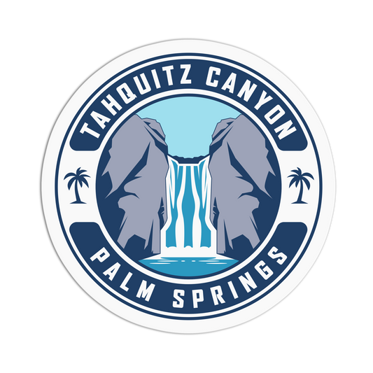 Tahquitz Canyon Travel Series Palm Spring Stickers