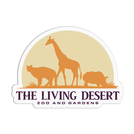 The Living Desert  Travel Series Palm Spring Stickers