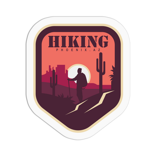Saguaro Cactus - Travel Series Phoenix Sticker - The Stkr Store