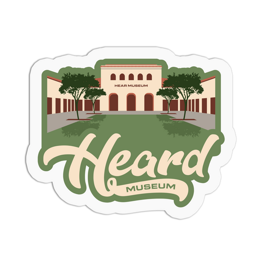 Heard Museum - Travel Series Phoenix Sticker - The Stkr Store
