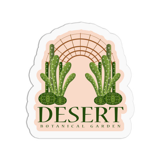 Desert Botanical Garden - Travel Series Phoenix Sticker - The Stkr Store
