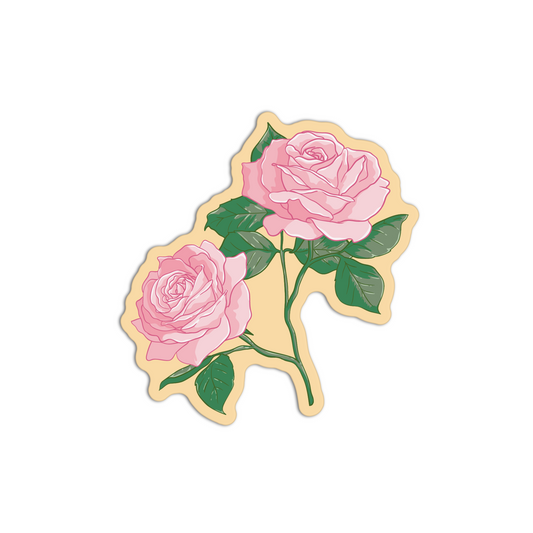 Pink Rose Roses Stickers