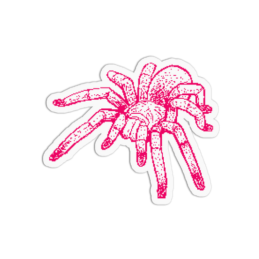 Hairy Spider - Pixel Animals Sticker