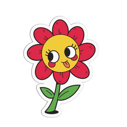 Cheerful Blossom - Plant and Flower Sticker
